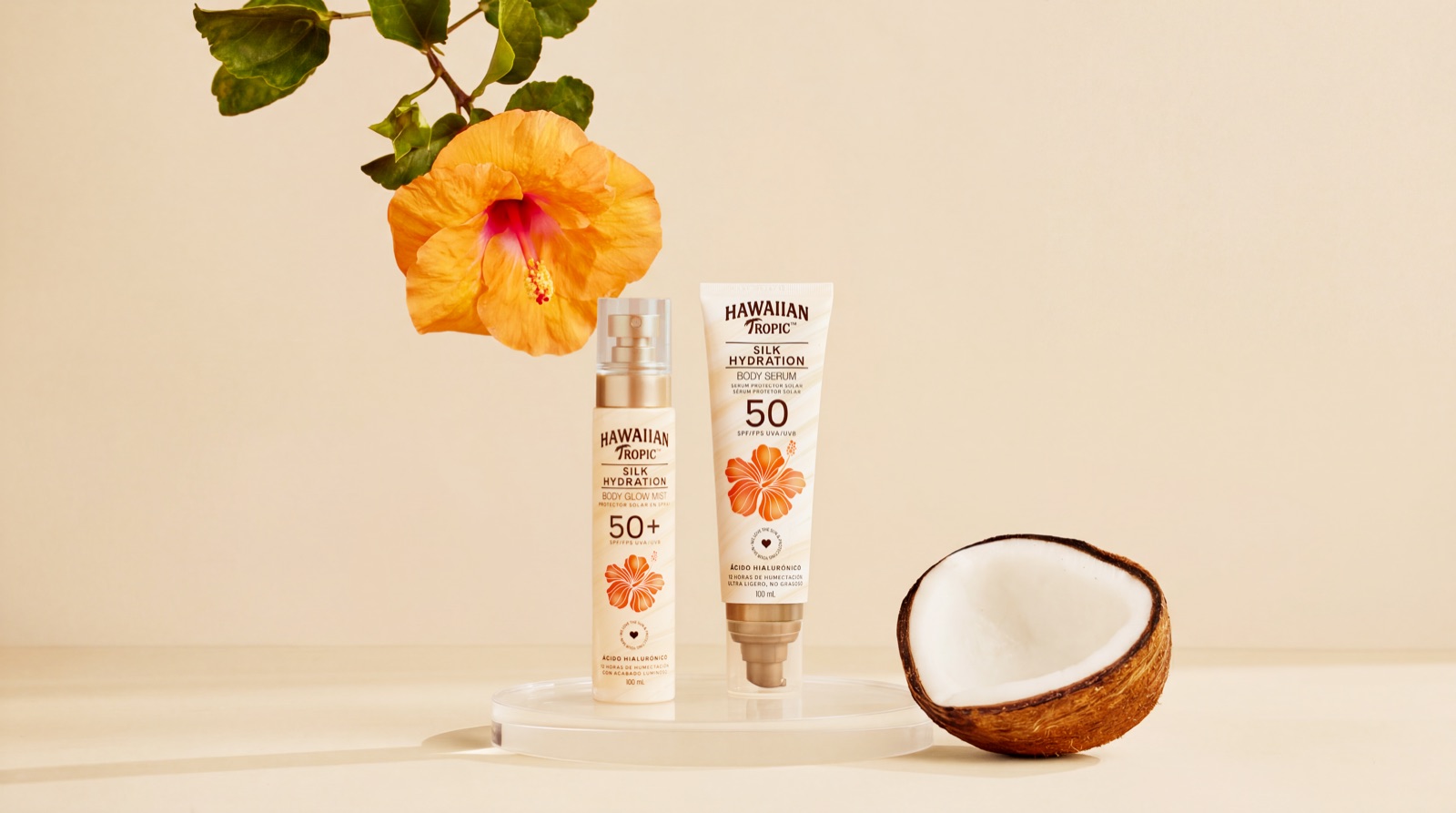 Silk Hydration — Hawaiian Tropic — fotografía de campaña 8